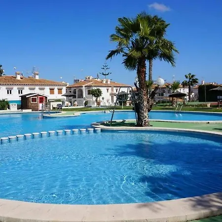 Costa Blanca Jardin Frente Piscina 4 Personas #prp001 By Orihuela Costa Daire Torrevieja