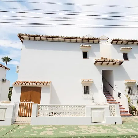 Costa Blanca Jardin Frente Piscina 4 Personas #prp001 By Orihuela Costa アパート トレビエハ