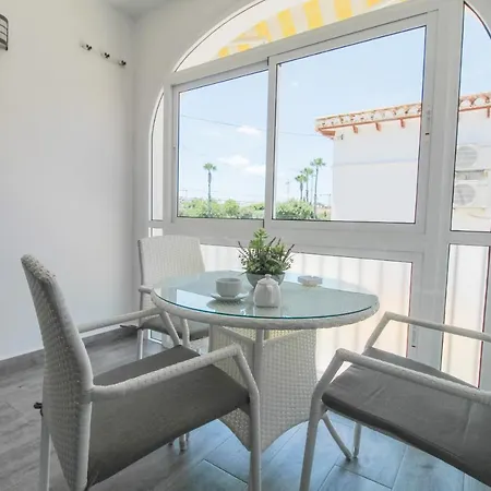 Costa Blanca Jardin Frente Piscina 4 Personas #prp001 By Orihuela Costa アパート