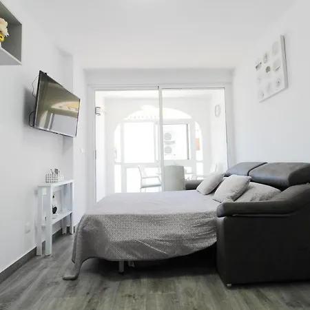 Costa Blanca Jardin Frente Piscina 4 Personas #prp001 By Orihuela Costa * トレビエハ