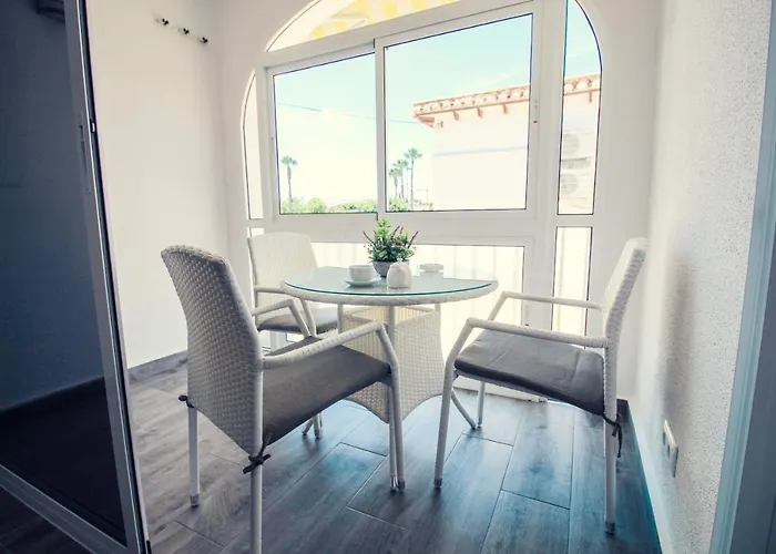 Costa Blanca Jardin Frente Piscina 4 Personas #prp001 By Orihuela Costa