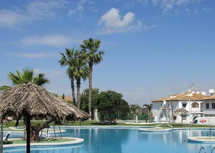 Costa Blanca Jardin Frente Piscina 4 Personas #prp001 By Orihuela Costa