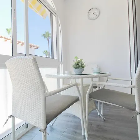 Costa Blanca Jardin Frente Piscina 4 Personas #prp001 By Orihuela Costa Lägenhet